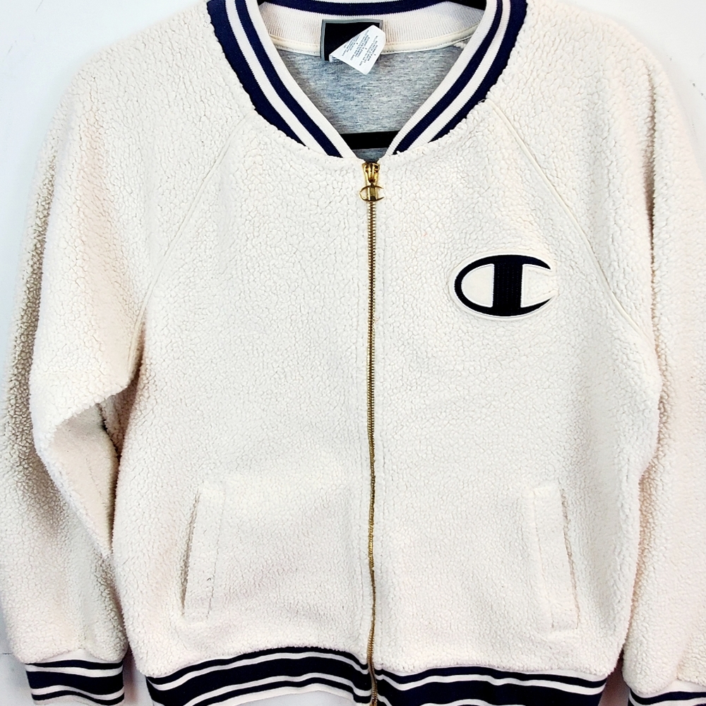 Champion LIFE Women Sherpa Full Zip Jacket Large